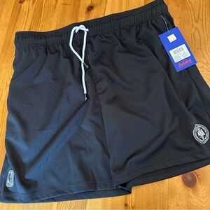 NWT NBA Basketball Trainer Shorts Above the knee men’s XL black